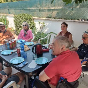 Après-mid en famille chez Hubert et Geneviève