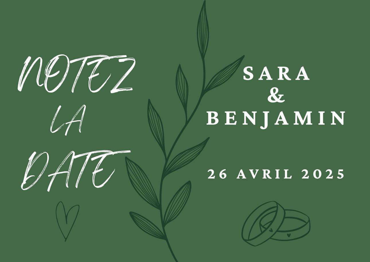 Benjamin et Sara 2025